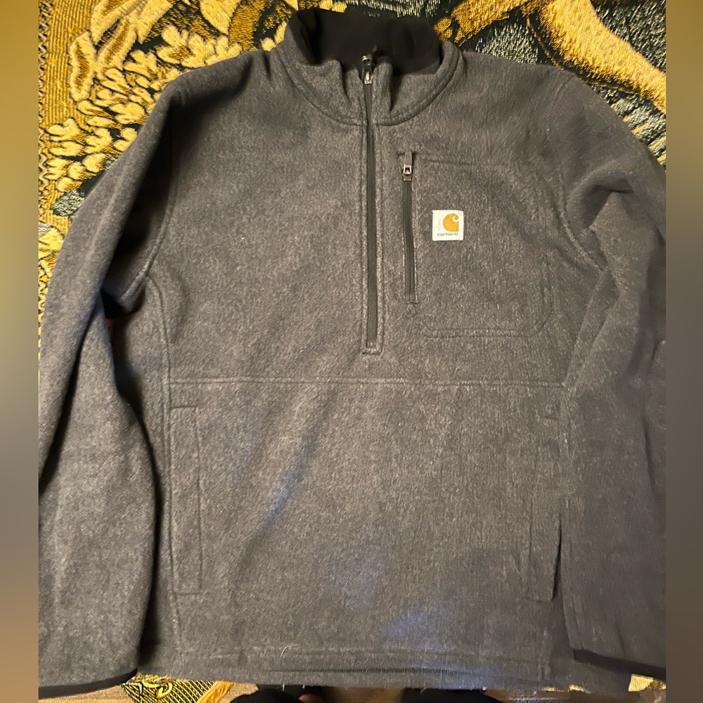 Carhartt Dalton Half Zip Wool Fleece Grey